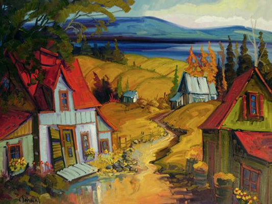 Crepuscule A I’Ile D’Orleans