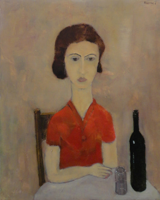 Woman in Red