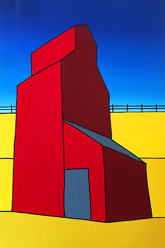 The Big Red Grain Elevator