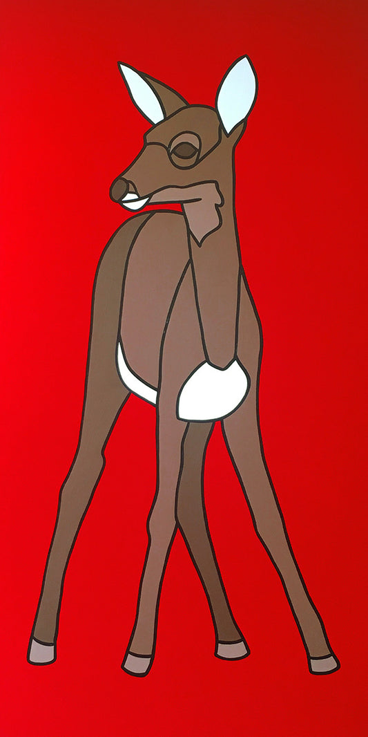 Doe, a Deer, a Female Deer