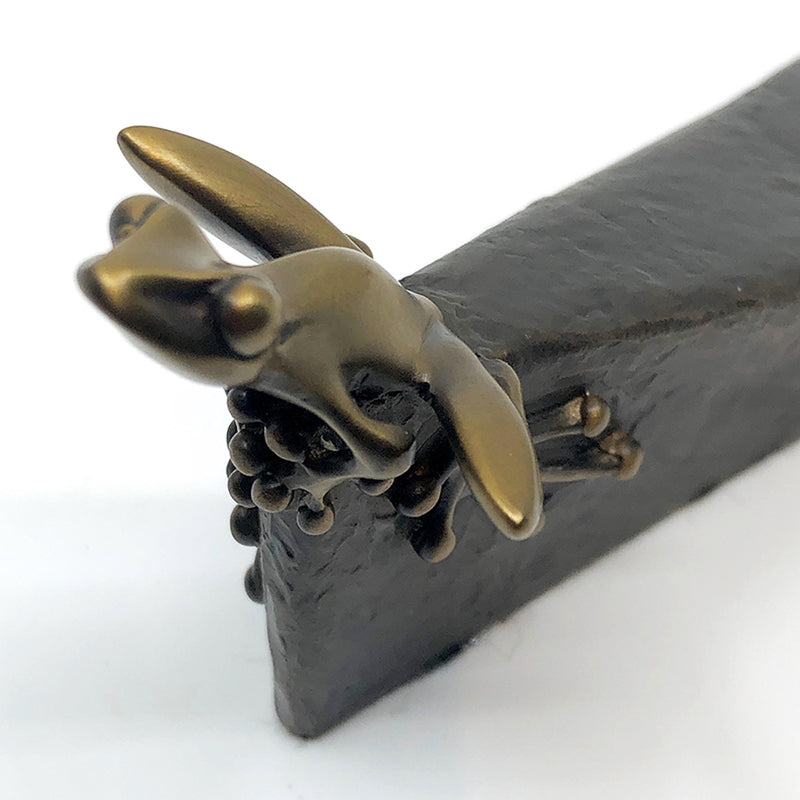 Frogman Triangle Paperweight