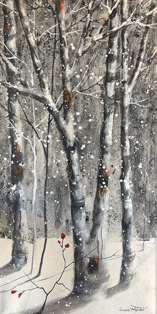 Winter Birches II