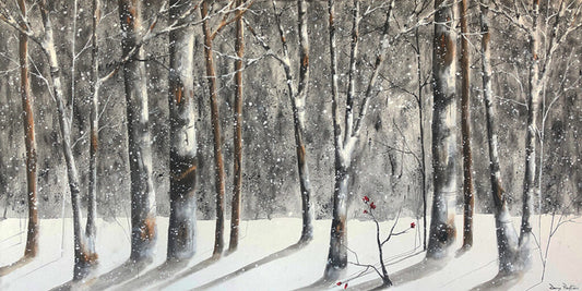 Oaks Among the Birches
