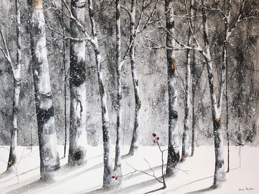Birches in Winter