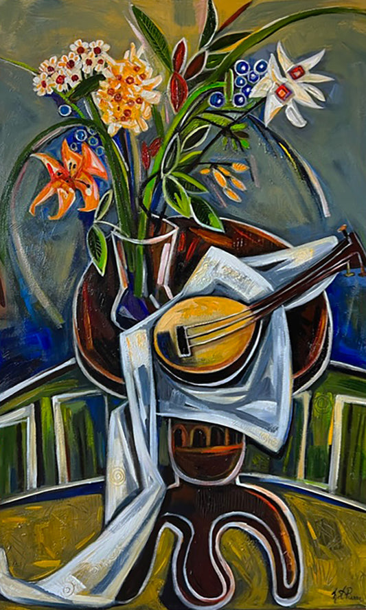 Fleurs et Mandoline