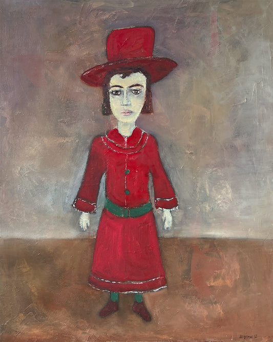 The Girl in Red Hat