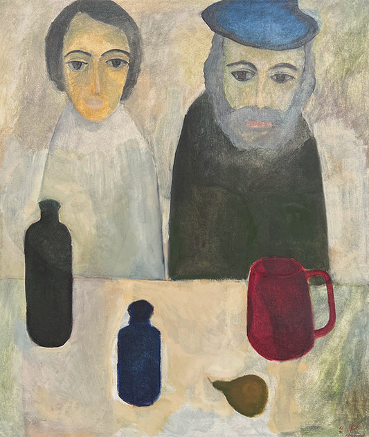 Jewish Couple at the Table