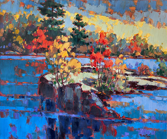 Heading for the Shawinigan River