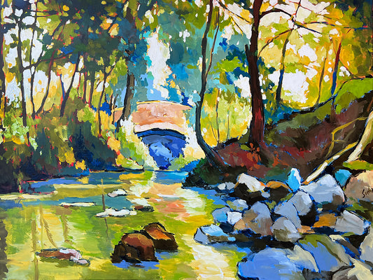 Undergrowth at the Bridge