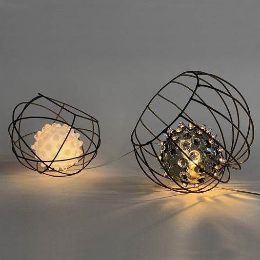 Glass Orb Duo