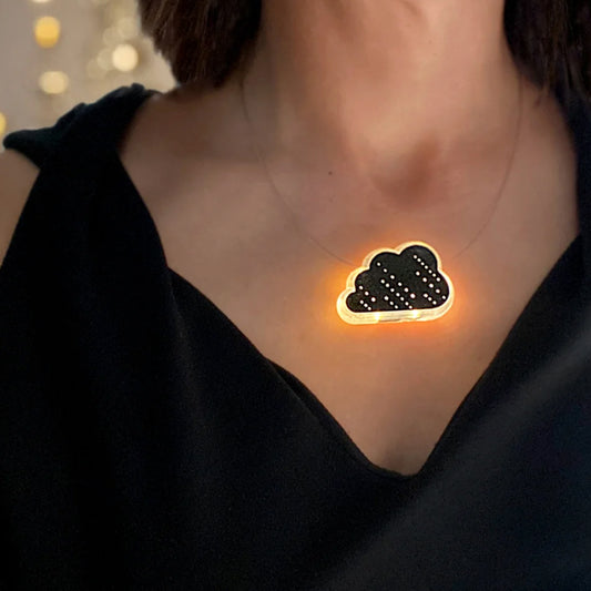 Storm Cloud Necklace