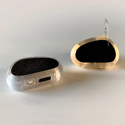 Starry Night – Small Pebble Earrings