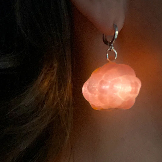 Pink Cloud Earrings