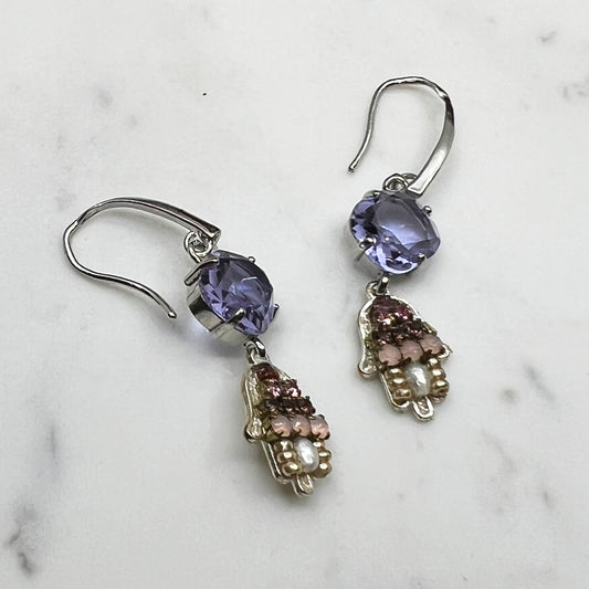 Hamsa Earrings