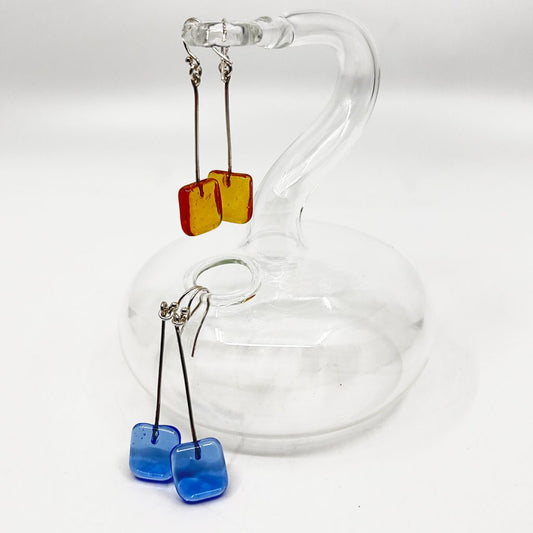 Square Earrings - Petit Cosmos
