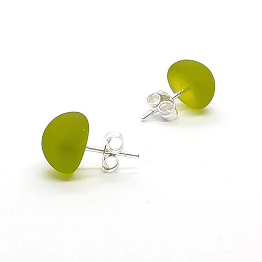 Glass Stud Earrings