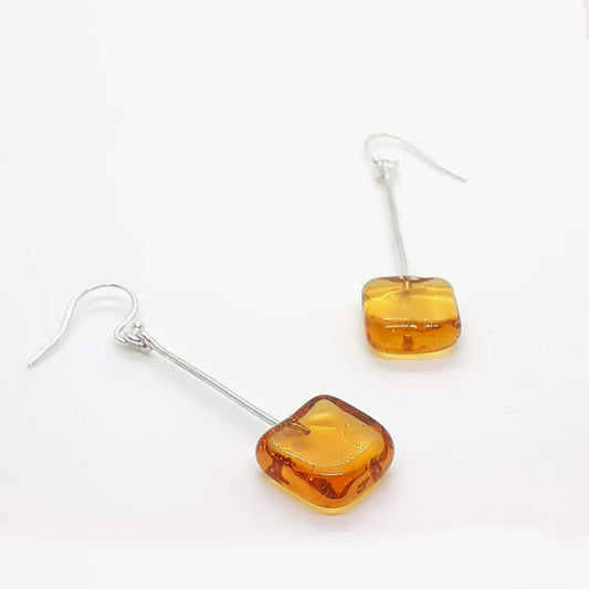 Square Earrings - Petit Cosmos