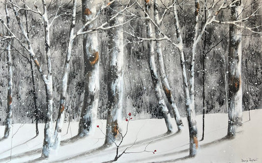 A Walk Among the Birches