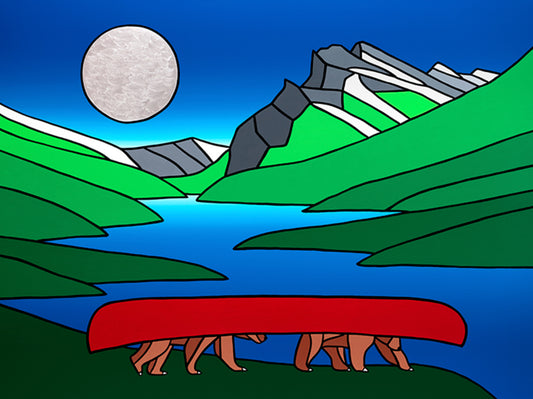 The Midnight Beartage Under The Light Of The Silvery Moon