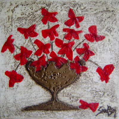 Red Flowers - Sara Rosen