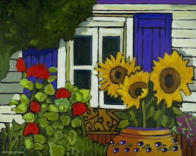 The Blue Shutter - Alain Bedard